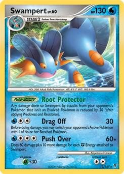 Swampert 12/147 (DPPt Supreme Victors) 012/147 Normal Deck Exclusives Swampert 12/147 (DPPt Supreme Victors) 012/147 Normal Deck Exclusives