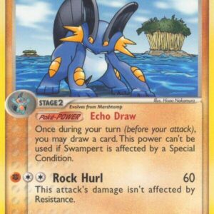 Swampert 27/100 Reverse Holofoil Crystal Guardians Swampert 27/100 Reverse Holofoil Crystal Guardians