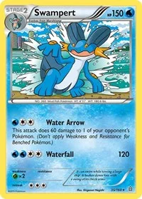 Swampert | 35/160 | Reverse Holofoil | XY - Primal Clash