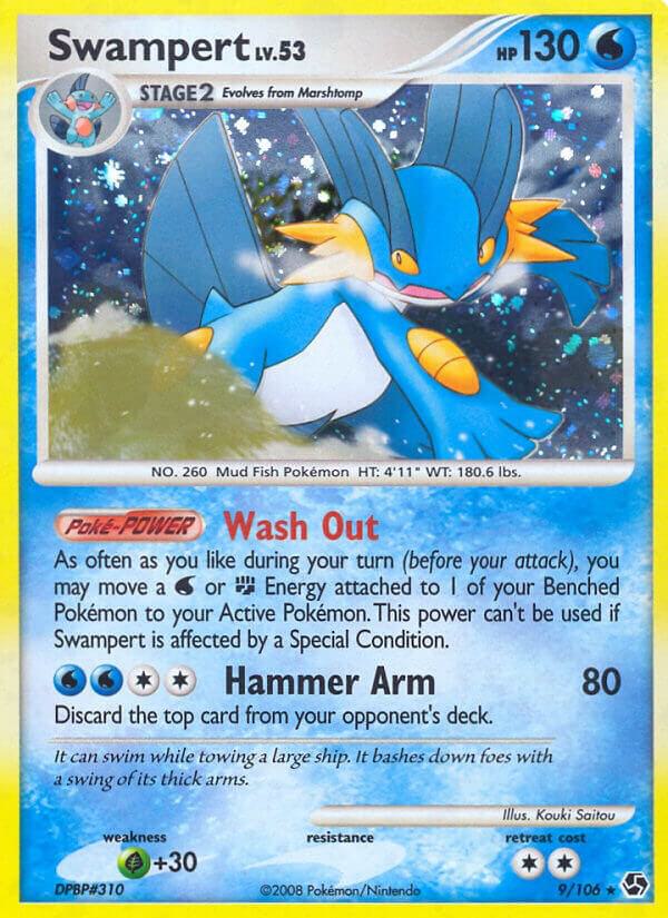 Swampert 9/106 Holofoil Great Encounters