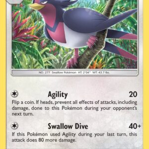 Swellow 104/145 Reverse Holofoil SM – Guardians Rising