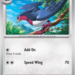 Swellow 157/182 Reverse Holofoil SV10: Destined Rivals