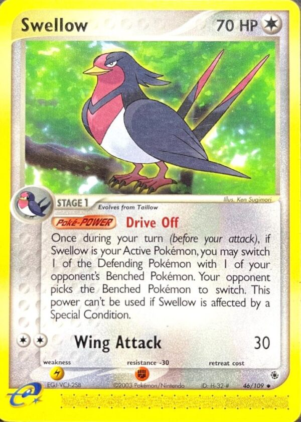 Swellow 46/109 Normal Ruby and Sapphire