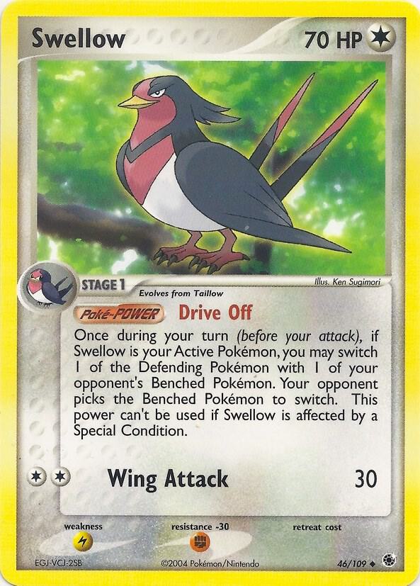 Swellow 46 Normal EX Battle Stadium