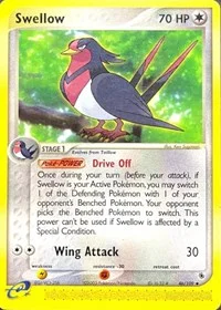 Swellow | 46/109 | Reverse Holofoil | Ruby and Sapphire