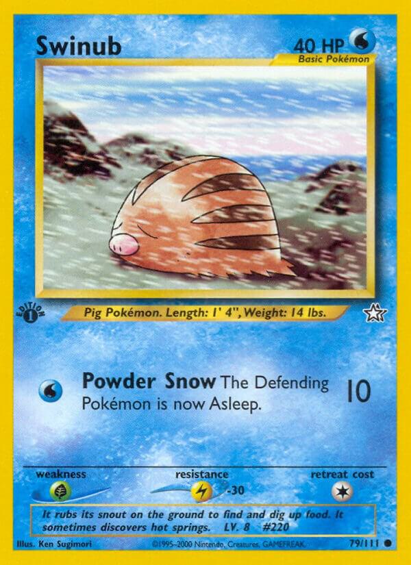 Swinub 079/111 Unlimited Neo Genesis