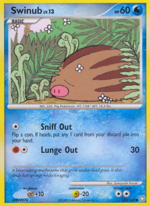 Swinub 123/146 Normal Legends Awakened Swinub 123/146 Normal Legends Awakened
