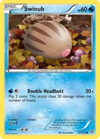 Swinub | 26/135 | Reverse Holofoil | Plasma Storm Swinub | 26/135 | Reverse Holofoil | Plasma Storm