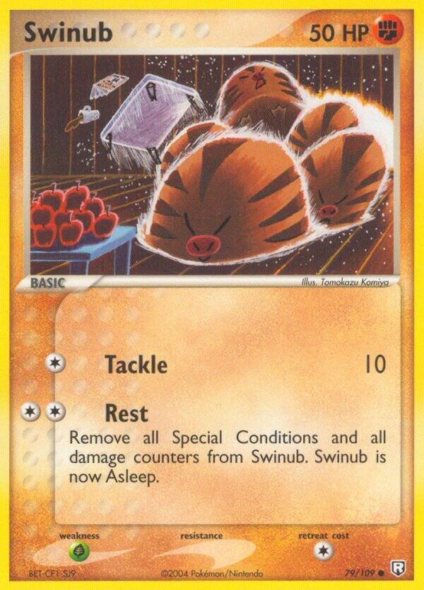 Swinub 79/109 Normal Team Rocket Returns Swinub 79/109 Normal Team Rocket Returns