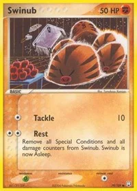 Swinub | 79/109 | Reverse Holofoil | Team Rocket Returns