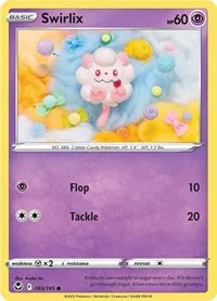 Swirlix | 083/195 | Reverse Holofoil | SWSH12: Silver Tempest