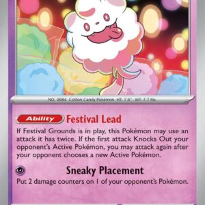 Swirlix 089/167 Reverse Holofoil SV06: Twilight Masquerade
