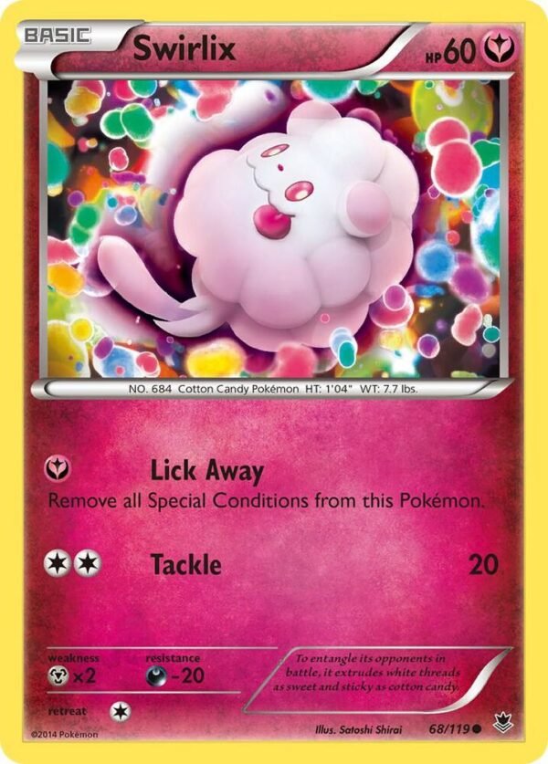 Swirlix 68/119 Reverse Holofoil XY – Phantom Forces