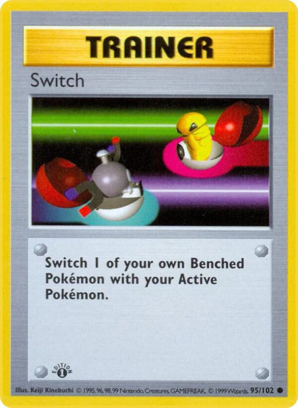 Switch 095/102 Unlimited Base Set (Shadowless) Switch 095/102 Unlimited Base Set (Shadowless)