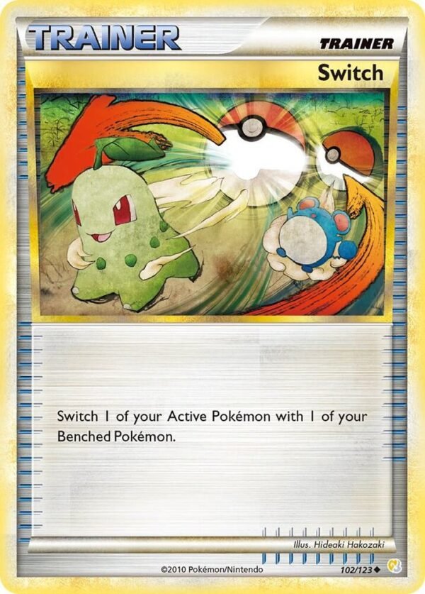 Switch 102/123 Normal HeartGold SoulSilver