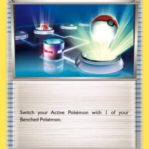 Switch 104/114 Reverse Holofoil Black and White Switch 104/114 Reverse Holofoil Black and White