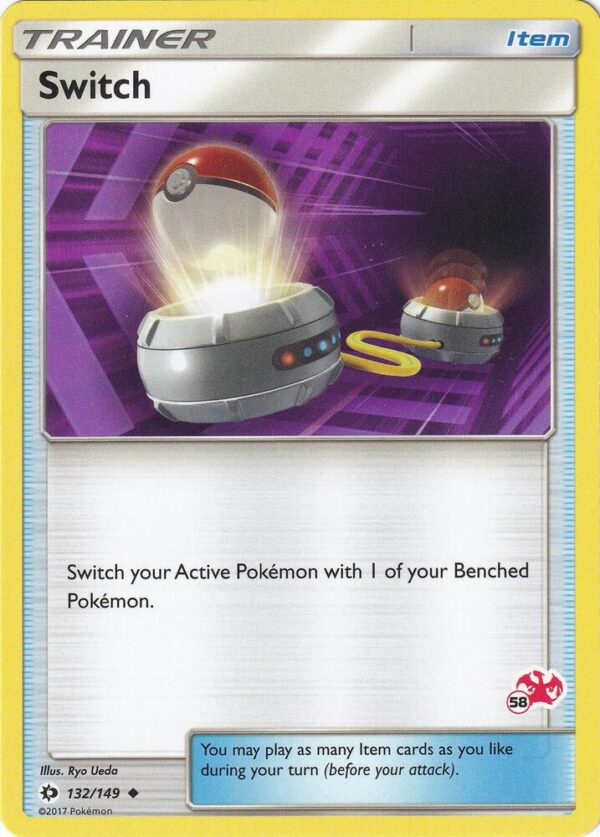 Switch 132/149 (#58 Charizard Stamped) Normal Battle Academy
