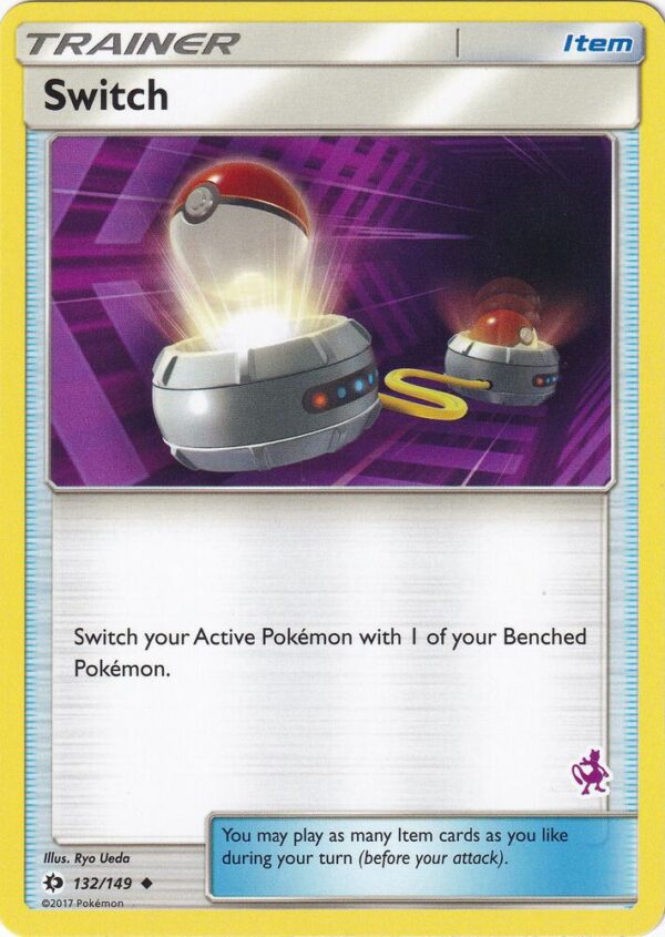 Switch 132/149 (Mewtwo Stamped) Normal Battle Academy