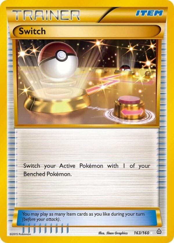 Switch (163 Secret Rare) 163/160 Holofoil XY – Primal Clash