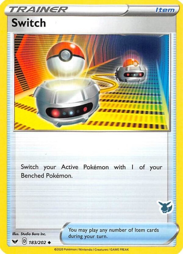 Switch 183/202 (Eevee Stamped) Normal Battle Academy 2022 Switch 183/202 (Eevee Stamped) Normal Battle Academy 2022
