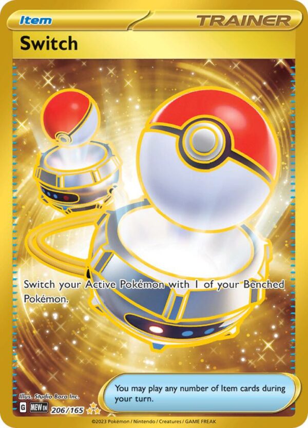 Switch 206/165 Holofoil SV: Scarlet & Violet 151