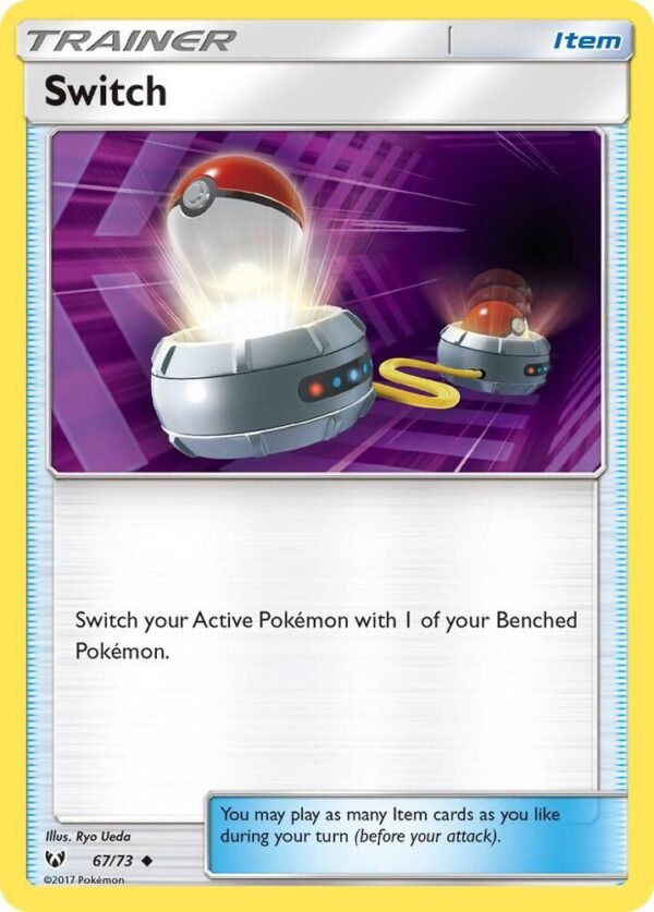 Switch 67/73 Reverse Holofoil Shining Legends