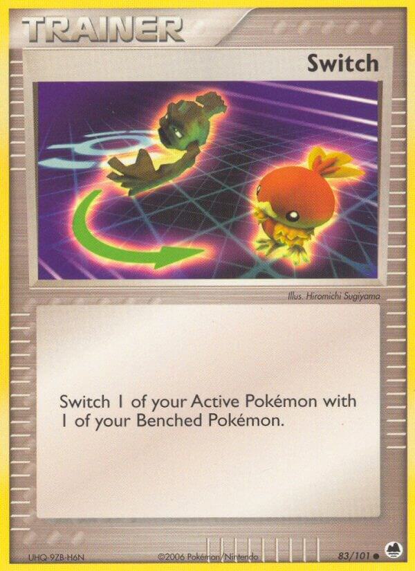 Switch 83/101 Reverse Holofoil Dragon Frontiers Switch 83/101 Reverse Holofoil Dragon Frontiers
