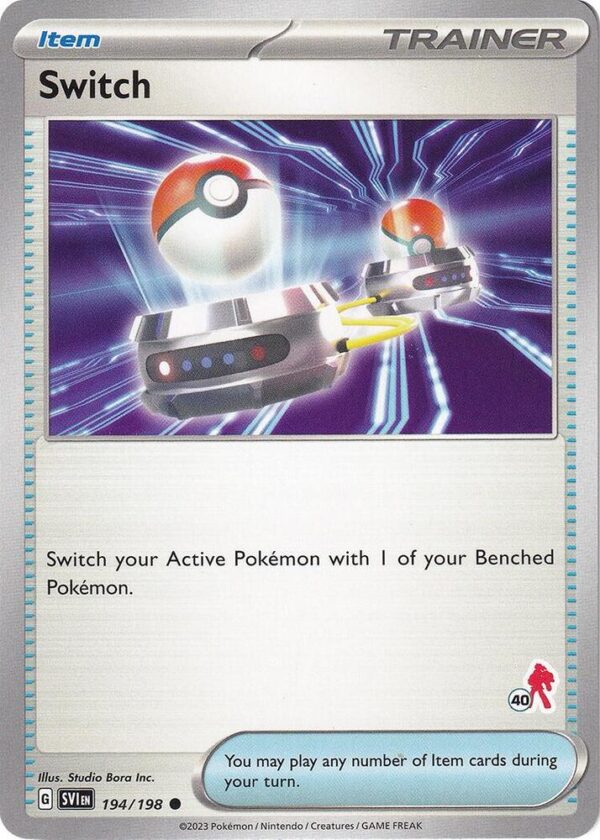 Switch Armarouge 40 194/198 Normal Battle Academy 2024