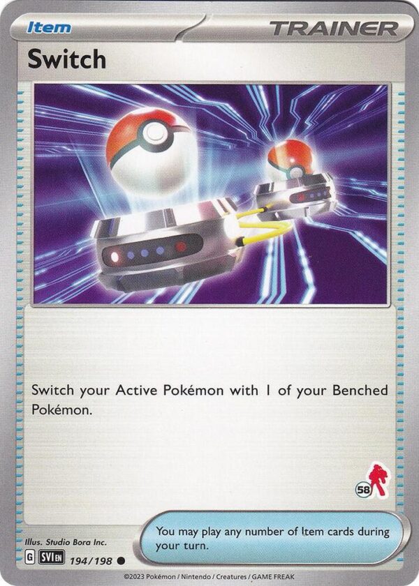 Switch Armarouge 58 194/198 Normal Battle Academy 2024
