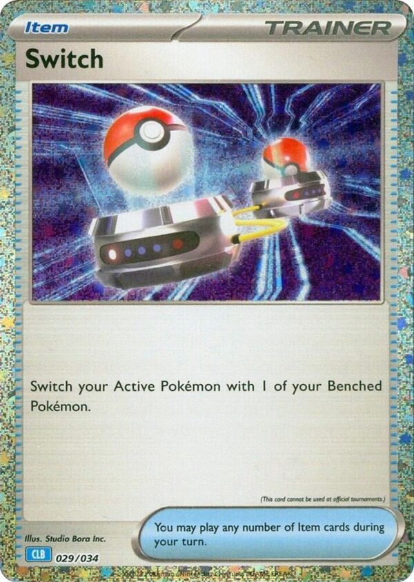 Switch (CLB) 029/034 Holofoil Trading Card Game Classic