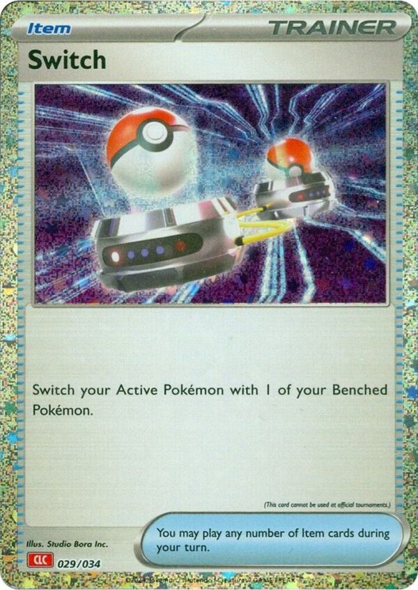 Switch (CLC) 029/034 Holofoil Trading Card Game Classic
