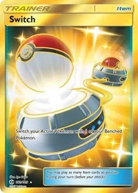 Switch (Secret) | 160/149 | Holofoil | SM Base Set