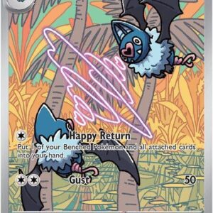 Swoobat 120/086 Holofoil SV: White Flare Swoobat 120/086 Holofoil SV: White Flare