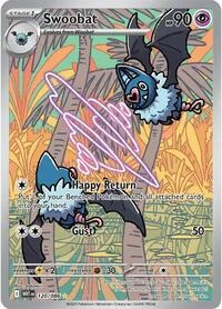 Swoobat | 120/086 | Holofoil | SV: White Flare