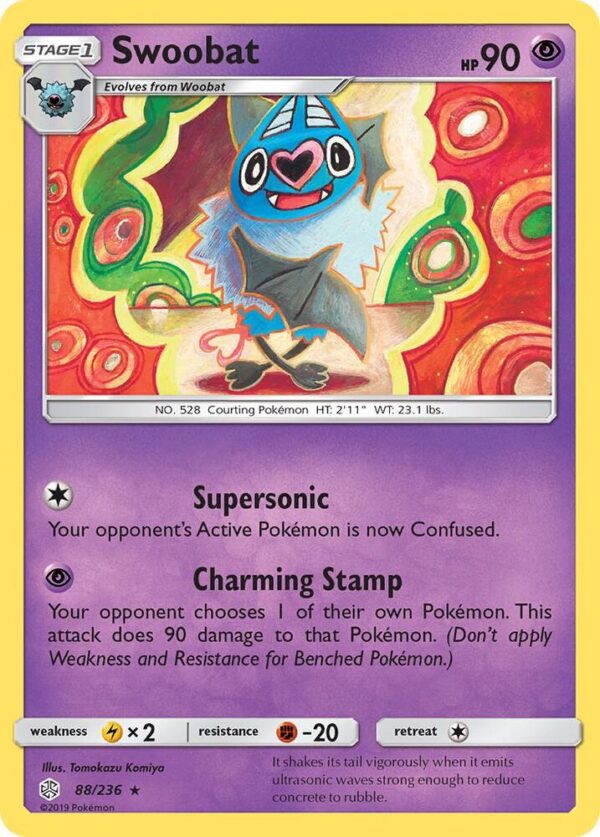 Swoobat 88/236 Normal SM – Cosmic Eclipse Swoobat 88/236 Normal SM – Cosmic Eclipse