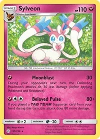 Sylveon | 155/236 | Reverse Holofoil | SM - Cosmic Eclipse