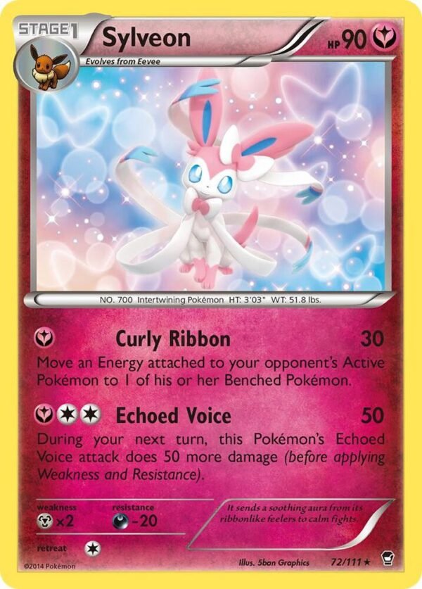 Sylveon 72/111 Normal XY – Furious Fists