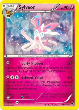 Sylveon 72/111 (XY Furious Fists) 072/111 Holofoil Deck Exclusives Sylveon 72/111 (XY Furious Fists) 072/111 Holofoil Deck Exclusives