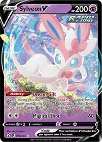 Sylveon V | 074/203 | Holofoil | SWSH07: Evolving Skies