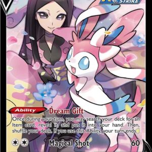 Sylveon V TG14/TG30 Holofoil SWSH09: Brilliant Stars Trainer Gallery