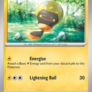 Tadbulb 074/197 Reverse Holofoil SV03: Obsidian Flames Tadbulb 074/197 Reverse Holofoil SV03: Obsidian Flames