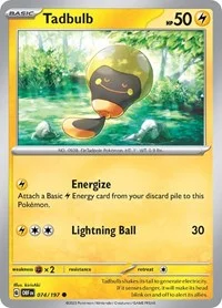 Tadbulb 074/197 | Reverse Holofoil | SV03: Obsidian Flames