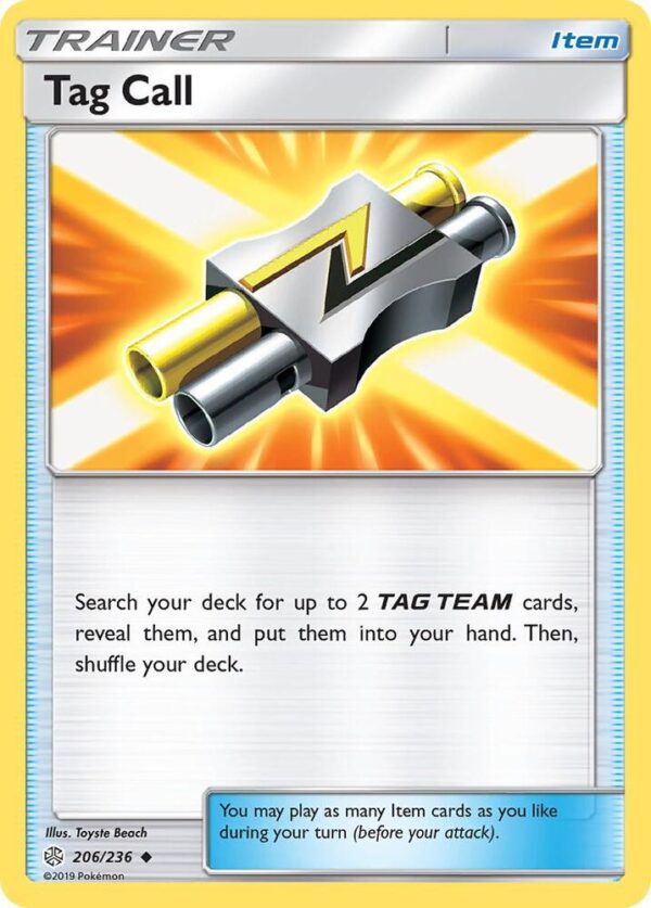 Tag Call 206/236 Normal SM – Cosmic Eclipse Tag Call 206/236 Normal SM – Cosmic Eclipse