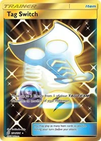 Tag Switch (Secret) | 254/236 | Holofoil | SM - Unified Minds