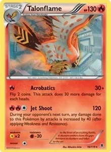 Talonflame | 10/119 (XY Phantom Forces) | 010/119 | Holofoil | Deck Exclusives