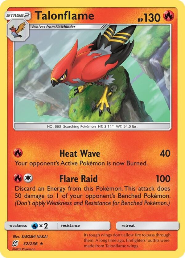 Talonflame 32/236 Normal SM – Unified Minds Talonflame 32/236 Normal SM – Unified Minds