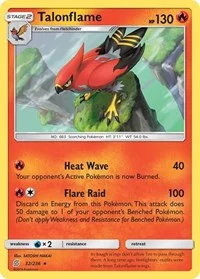 Talonflame | 32/236 | Normal | SM - Unified Minds