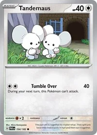 Tandemaus | 154/182 | Reverse Holofoil | SV04: Paradox Rift Tandemaus | 154/182 | Reverse Holofoil | SV04: Paradox Rift