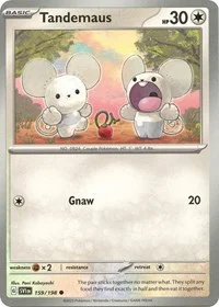 Tandemaus | 159/198 | Reverse Holofoil | SV01: Scarlet & Violet Base Set Tandemaus | 159/198 | Reverse Holofoil | SV01: Scarlet & Violet Base Set