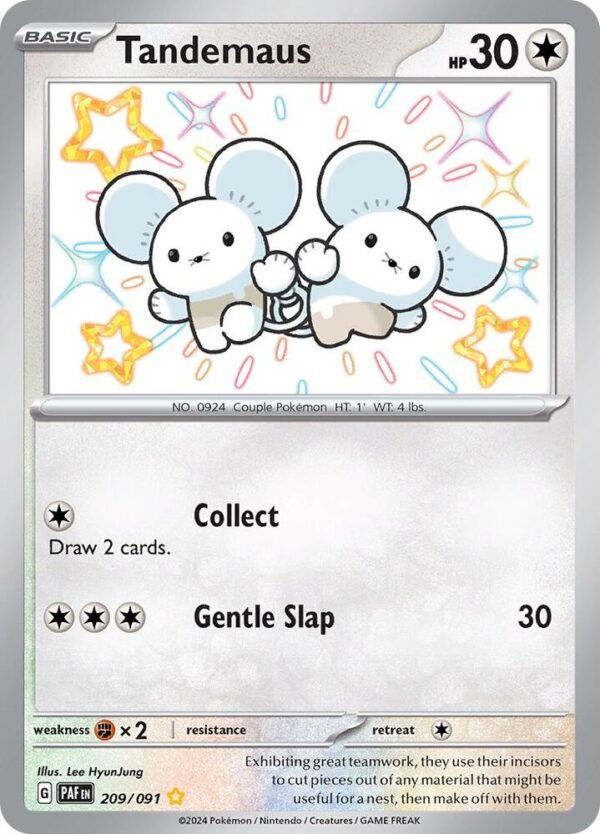 Tandemaus 209/091 Holofoil SV: Paldean Fates Tandemaus 209/091 Holofoil SV: Paldean Fates